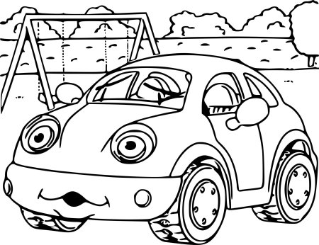 Раскраски машинки для дошкольников