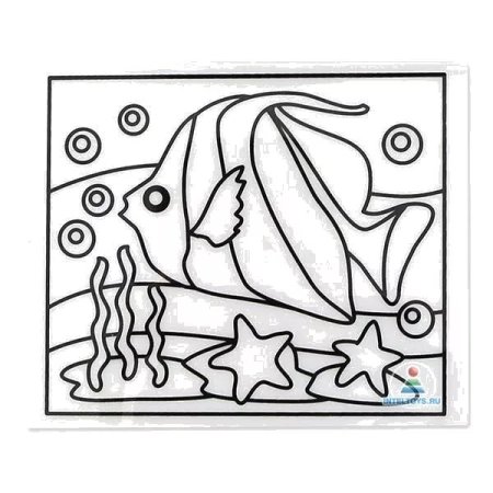 Пластилиновая живопись трафарет