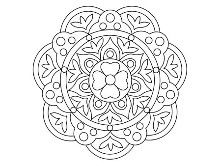 Орнаменты. Раскраска