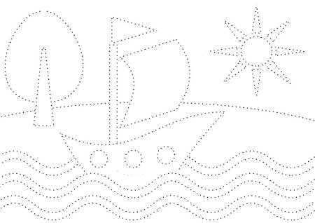 Обвести по контуру