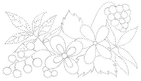 Узоры для обводки для детей