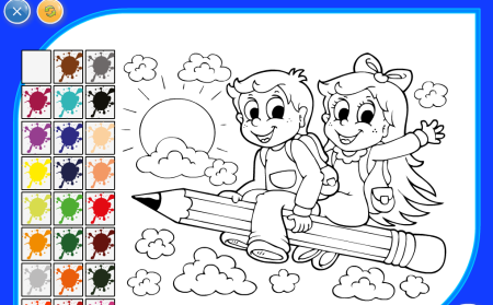 Раскраски. Игры