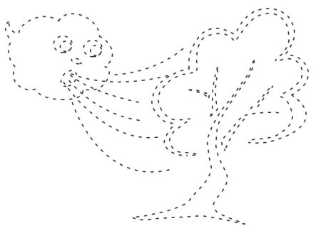 Линии для обводки для детей