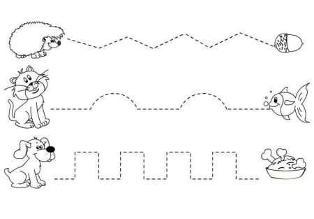 Графомоторика 3-4 года