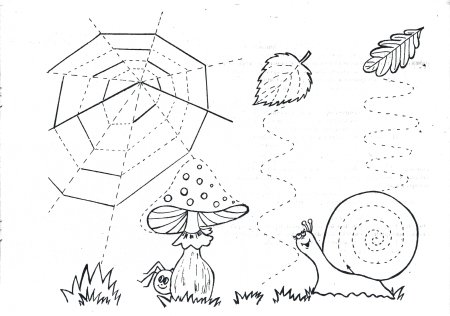 Графомоторика грибы