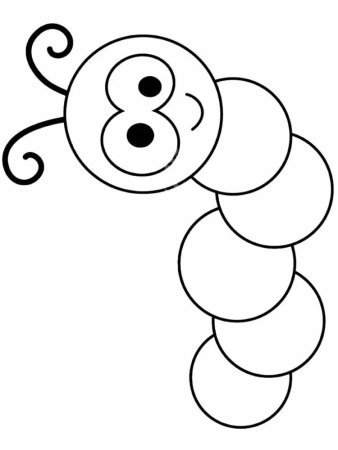 Простые раскраски для детей