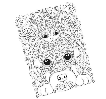 Раскраска антистресс