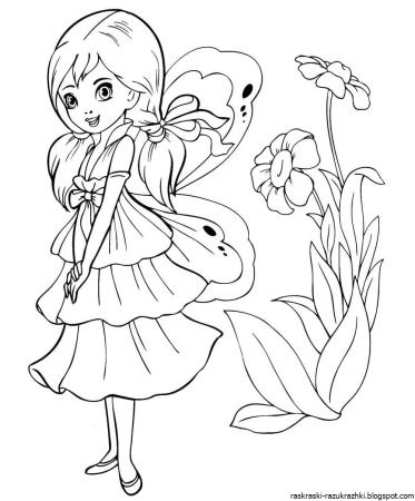 Красивые раскраски для детей 5 лет