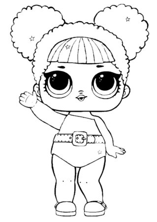 Раскраски ЛОЛ Квин