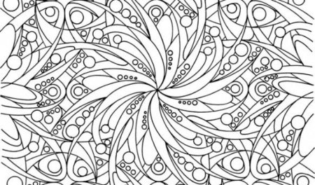 Абстрактные раскраски