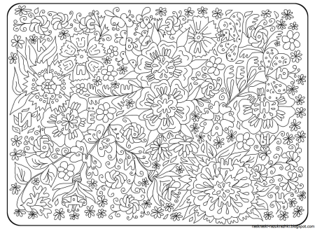 Раскраска мелкие рисунки