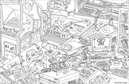 Раскраски. Игры