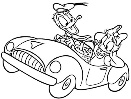 Раскраски машины для девочек и для мальчиков