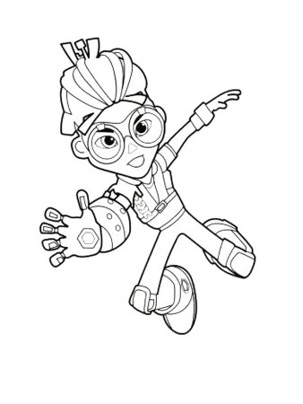 Раскраски герои Энвелла Кира