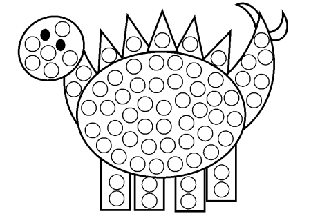 Трафареты для рисования пальчиками