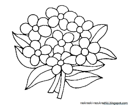 Цветок для пластилинографии