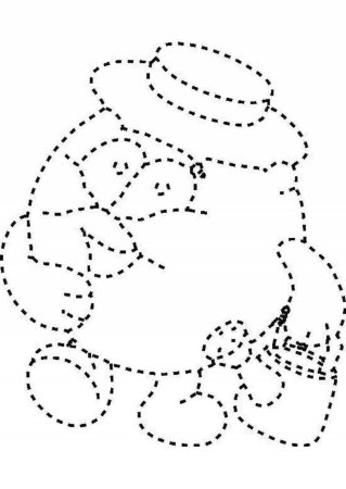 Обвести по контуру для детей 5 лет