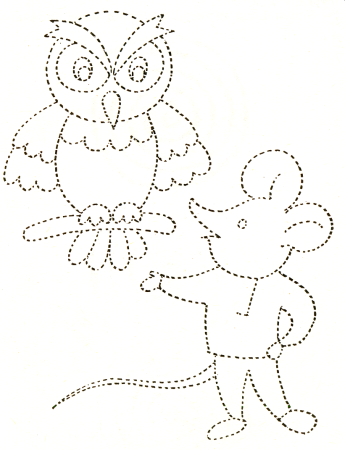 Раскраски обводилки