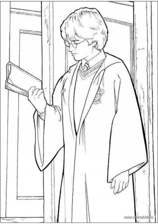 Гарри Поттер и принц полукровка раскраска