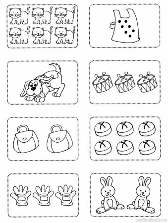 Счет до пяти для малышей раскраска