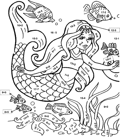 Раскраска с примерами