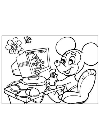 Раскраски игры компьютерные