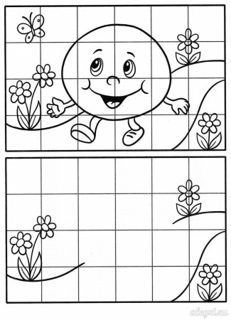 Дорисовать вторую половину рисунка