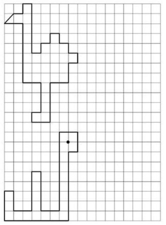 Дорисуй узор для дошкольников