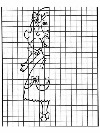 Симметричное рисование по клеточкам