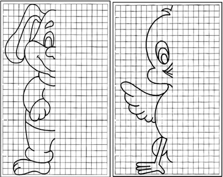 Симметрия для дошкольников