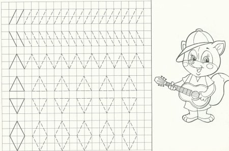Задания для дошкольников прописи