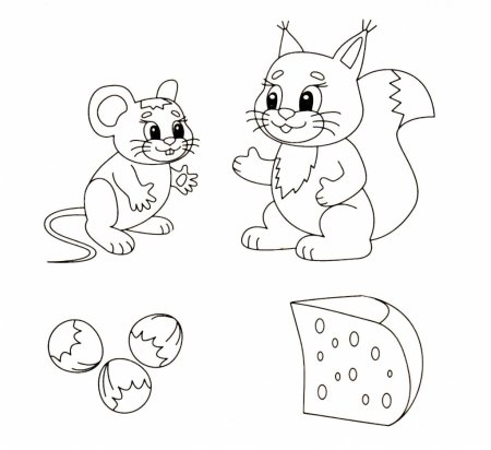 Развивающие раскраски для малышей