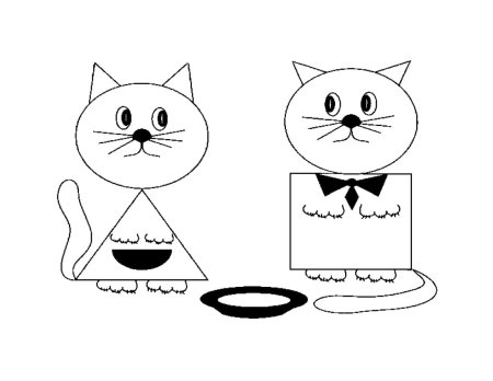 Схемы аппликаций из бумаги для детей