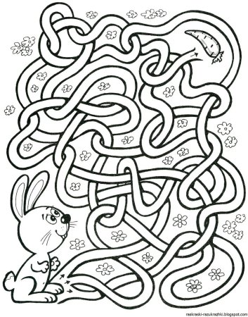 Лабиринт для детей 6 лет