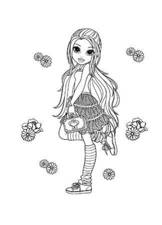 Раскраски Мокси Лекса