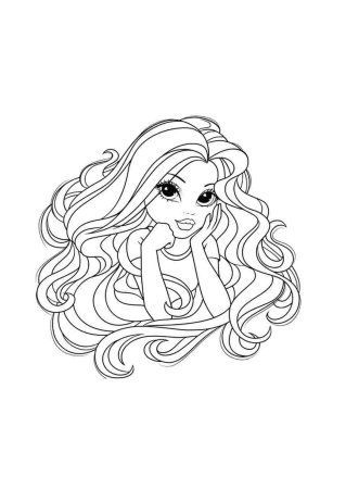 Раскраска лего френдс