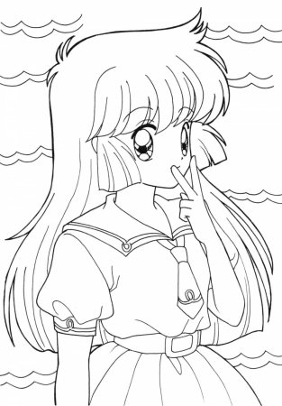 Раскраски Чиби