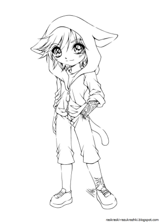 Раскраски для девочек 10 лет аниме