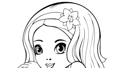 Картинки раскраски для девочек