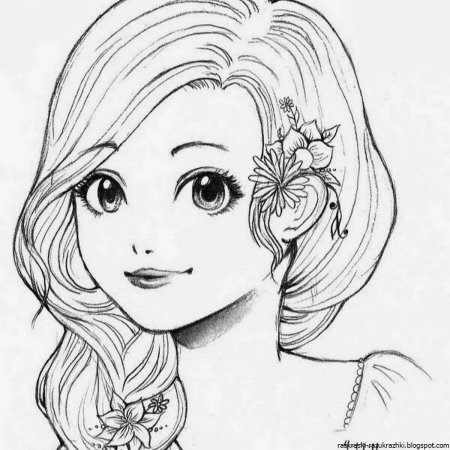 Рисунки для срисовки 10-12 лет