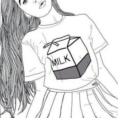 Рисунки для срисовки подростки