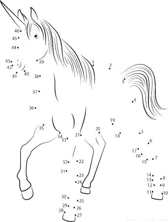 Задание для детей рисование по цифрам