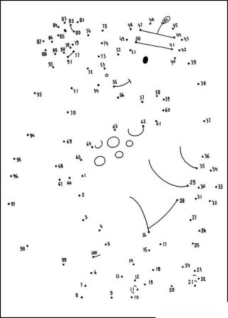 Соединить по точкам