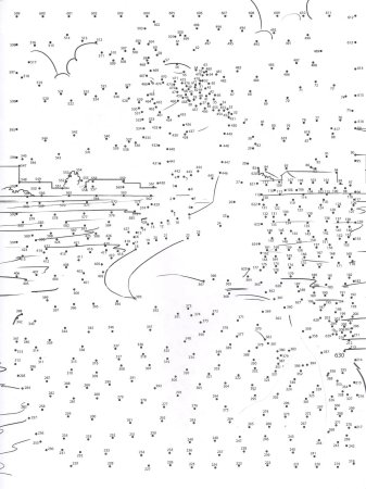 Рисование по цифрам космос для дошкольников