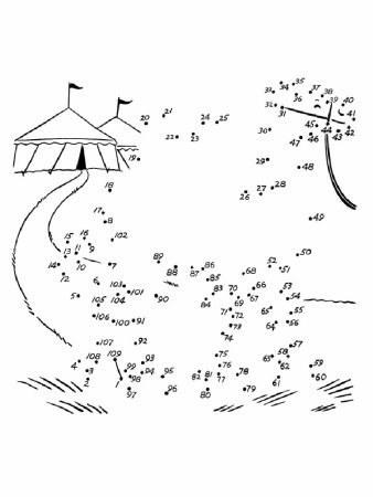 Рисование по точкам сложные