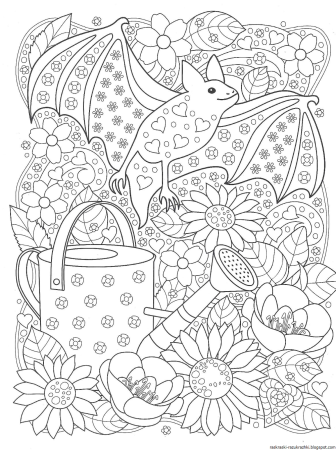 Раскраски антистресс дляетей