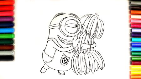 Рисунки для раскрашивания фломастерами