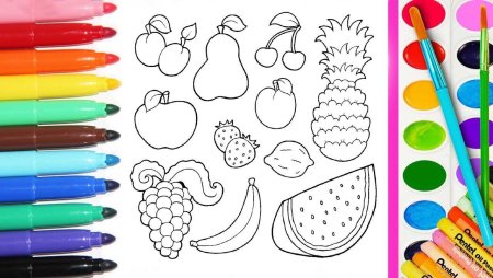 Раскраска фломастеры