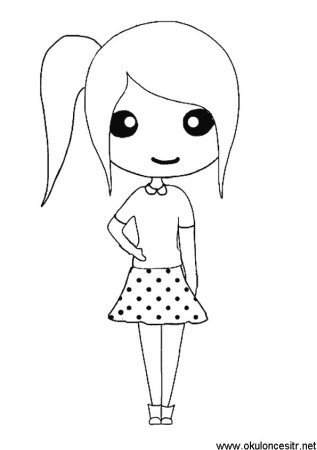 Несложные рисунки для девочек