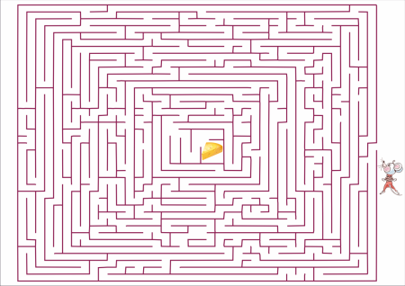 Лабиринты Векслера детский вариант